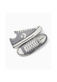 Buty sportowe Converse Star Player 76 Premium Canvas. Kolor: szary. Materiał: materiał. Sport: skateboard #2
