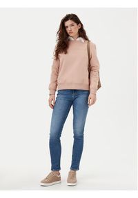 Calvin Klein Jeans Bluza Institutional Graphic J20J224731 Pomarańczowy Regular Fit. Kolor: pomarańczowy. Materiał: bawełna #5