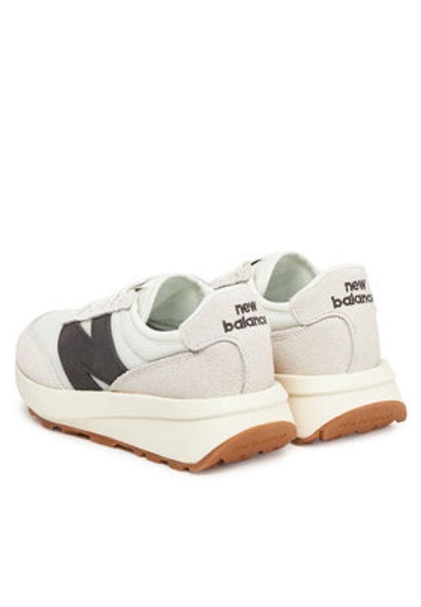 New Balance Sneakersy U370CA Beżowy. Kolor: beżowy. Materiał: skóra, zamsz