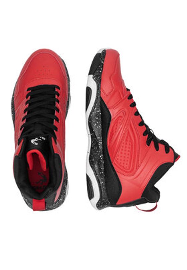 Shaq - SHAQ Buty do koszykówki CEO-SHAQNOTIZE AQ95000M-RB Czerwony. Kolor: czerwony. Materiał: materiał. Sport: koszykówka