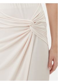 Rinascimento Spódnica midi CFC0123489003 Beżowy Regular Fit. Kolor: beżowy. Materiał: syntetyk #5