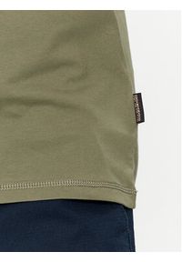 Napapijri T-Shirt S-Kreis NP0A4HQR Zielony Regular Fit. Kolor: zielony. Materiał: bawełna #4