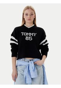 Tommy Jeans Sweter 85 Varsity DW0DW22033 Czarny Regular Fit. Kolor: czarny. Materiał: syntetyk #1