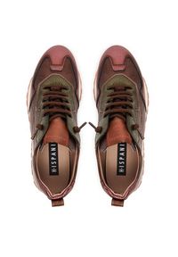 Hispanitas Sneakersy CHI254312 Bordowy. Kolor: czerwony. Materiał: skóra #3