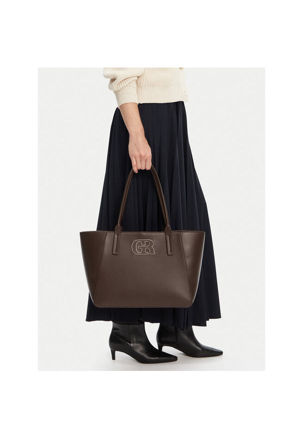 Gino Rossi - Torebka GINO ROSSI. Kolor: brązowy