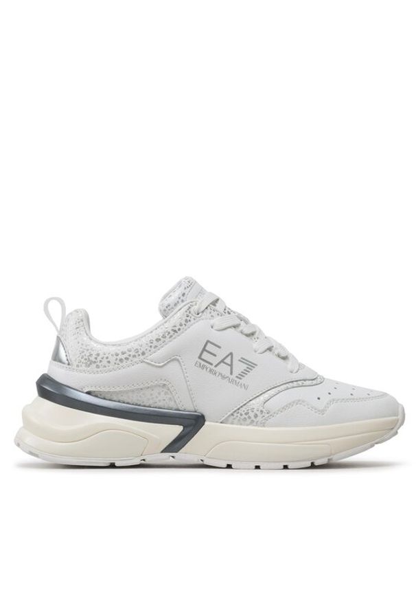 EA7 Emporio Armani Sneakersy X7X007 XK310 R662 Biały. Kolor: biały. Materiał: skóra