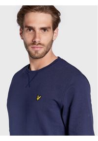 Lyle & Scott Bluza ML424VOG Granatowy Regular Fit. Kolor: niebieski. Materiał: bawełna #2