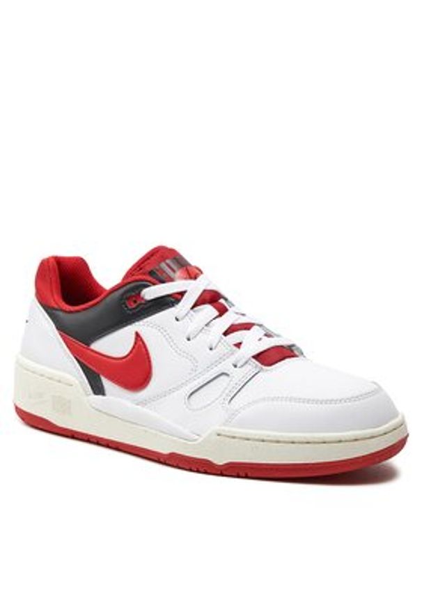 Nike Sneakersy Full Force Lo FB1362 102 Biały. Kolor: biały. Materiał: skóra