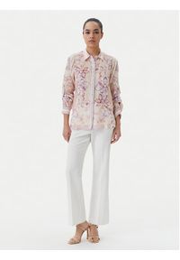 Hale bob - Hale Bob Koszula with linen Nia 4ZCA214A Beżowy Regular Fit. Kolor: beżowy. Materiał: len #4