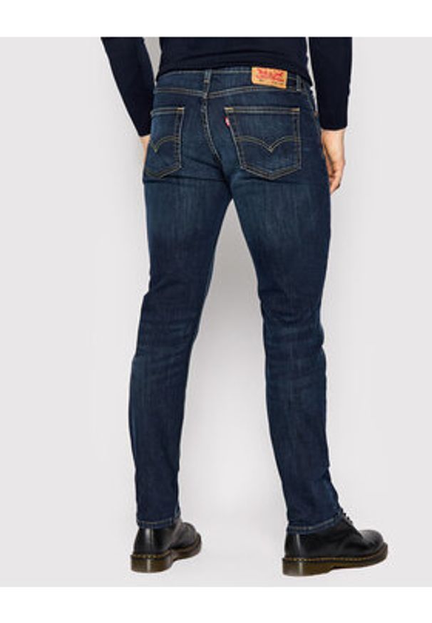 Levi's® Jeansy 511™ 04511-1390 Granatowy Slim Fit. Kolor: niebieski