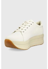 vagabond - Vagabond sneakersy CASEY kolor biały. Zapięcie: sznurówki. Kolor: biały. Materiał: skóra, guma. Obcas: na platformie