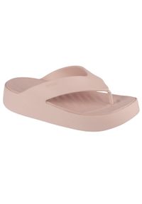 Japonki damskie Crocs 2094106UR. Kolor: beżowy. Materiał: materiał, syntetyk. Styl: sportowy #1