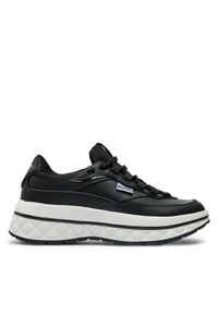 Guess Sneakersy Kyrki FLTKYR LEA12 Czarny. Kolor: czarny. Materiał: skóra #1