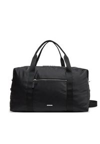 Calvin Klein Torba weekendowa Sleek Nylon Weekender Bag LV04D3043G Czarny. Kolor: czarny. Materiał: materiał #4
