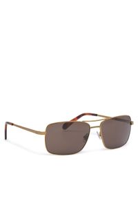 Fossil Okulary przeciwsłoneczne 3161/G/S 207347 Złoty. Kolor: złoty