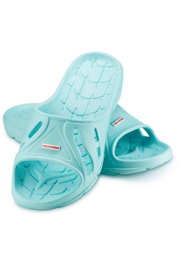 Klapki basenowe dla dzieci Aqua Speed Alabama. Kolor: niebieski. Styl: sportowy