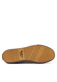 Pepe Jeans Sneakersy Ben Casual M PMS300002 Brązowy. Okazja: na co dzień. Kolor: brązowy. Materiał: zamsz, skóra #3
