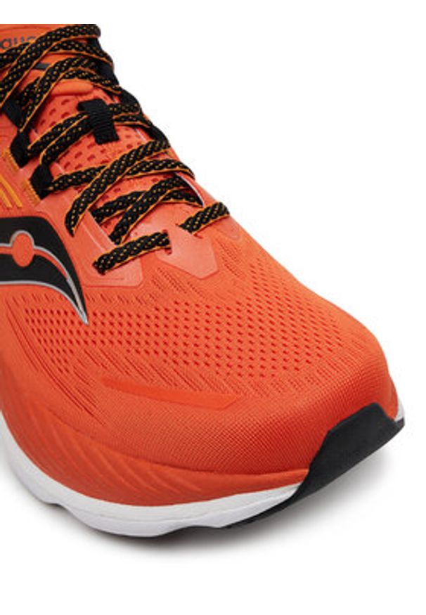 Saucony Buty do biegania Hurricane 24 S20933 Pomarańczowy. Kolor: pomarańczowy. Materiał: materiał