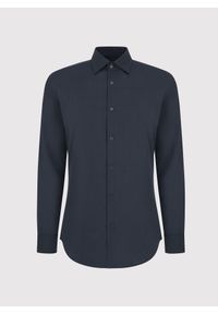 Pako Lorente - PAKO LORENTE – Bawełniana koszula męska w kolorze ciemnoszarym. Kolor: szary. Materiał: bawełna. Długość rękawa: długi rękaw. Długość: długie. Wzór: gładki #6