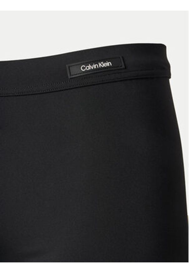 Calvin Klein Swimwear Kąpielówki KM0KM01114 Czarny. Kolor: czarny. Materiał: syntetyk