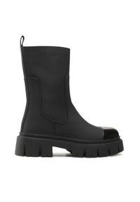 Jenny Fairy Botki WS5816-04 Czarny. Kolor: czarny. Materiał: skóra #1
