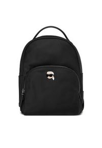 Karl Lagerfeld - KARL LAGERFELD Plecak A4W30251 Czarny. Kolor: czarny. Materiał: skóra #3