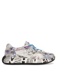 Laura Vita Sneakersy Burton 05 Kolorowy. Materiał: skóra. Wzór: kolorowy #1