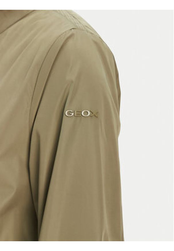Geox Kurtka przejściowa Genziana W5520A T3259 F3272 Khaki Regular Fit. Kolor: brązowy. Materiał: syntetyk