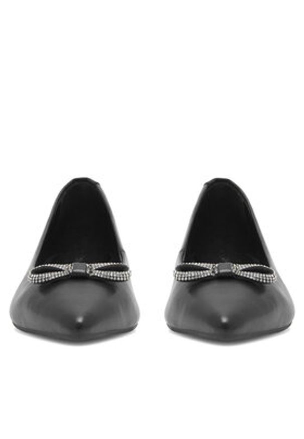 Lasocki Baleriny RST-ROSE-02 Czarny. Kolor: czarny. Materiał: skóra