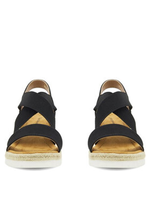 Clara Barson Espadryle AUSSIE WS2189-26 Czarny. Kolor: czarny. Materiał: materiał