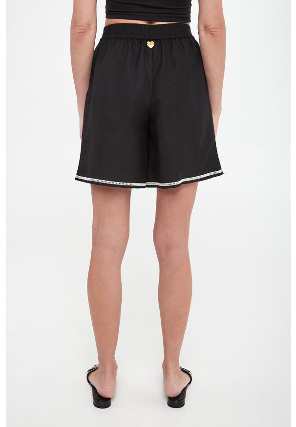 Twinset U&B - Szorty damskie lniane TWINSET U&B. Materiał: len