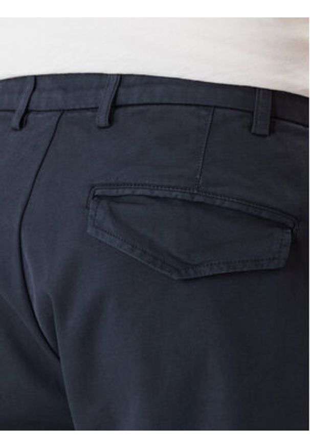 Aeronautica Militare Spodnie materiałowe 261PA1718UCT04331 Granatowy Regular Fit. Kolor: niebieski. Materiał: bawełna