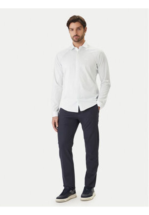 BOSS Koszula Excurse L 50554481 Błękitny Regular Fit. Kolor: niebieski. Materiał: bawełna