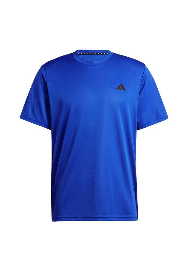 Adidas - Train Essentials Training Tee. Kolor: wielokolorowy, niebieski, czarny. Materiał: materiał