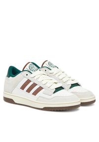 Adidas - adidas Sneakersy Rapid Court Low JR3157 Beżowy. Kolor: beżowy. Materiał: skóra #5