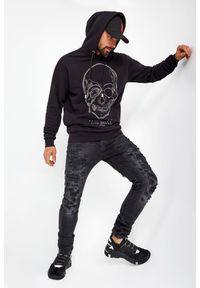 Philipp Plein - Sneakersy męskie PHILIPP PLEIN. Materiał: skóra, zamsz. Wzór: gładki, nadruk