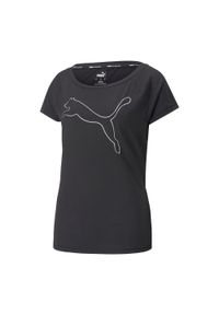 Puma - Koszulka fitness damska PUMA Train Favorite Jersey Cat. Kolor: czarny. Materiał: jersey. Sport: fitness #1