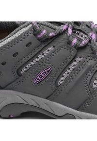 keen - Keen Trekkingi Koven Wp W 1025157 Szary. Kolor: szary. Materiał: skóra #5