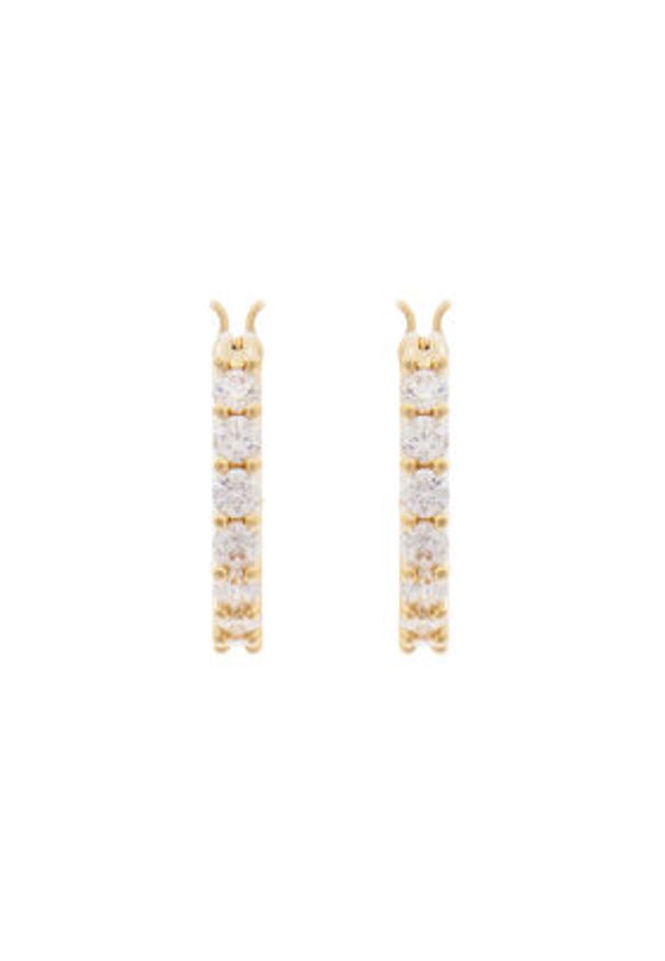 Swarovski Kolczyki Matrix Vittore 5733398 Złoty. Materiał: metalowe. Kolor: złoty