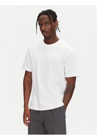 Jack & Jones - Jack&Jones T-Shirt Recharge 12273070 Biały Relaxed Fit. Kolor: biały. Materiał: bawełna