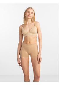 Pieces Szorty materiałowe 17065440 Beżowy Slim Fit. Kolor: beżowy. Materiał: syntetyk #10