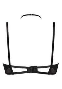 Hunkemöller Biustonosz z fiszbiną Amari 300969 Czarny. Kolor: czarny. Materiał: syntetyk #5