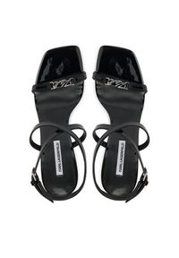 Karl Lagerfeld - KARL LAGERFELD Sandały Waverly KL34612 Czarny. Kolor: czarny. Materiał: skóra