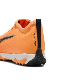 Puma - Młodzieżowe buty piłkarskie ULTRA 6 MATCH TT Mid PUMA. Kolor: żółty, wielokolorowy, czarny, czerwony, pomarańczowy. Szerokość cholewki: normalna. Sport: piłka nożna