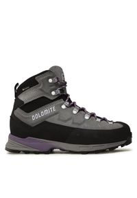 Trekkingi Dolomite. Kolor: szary. Technologia: Gore-Tex. Sport: turystyka piesza