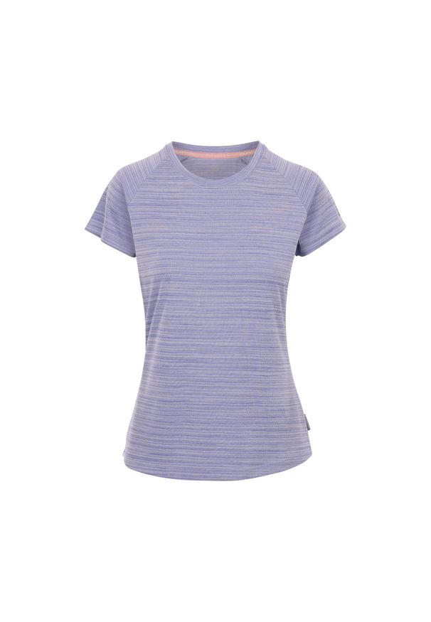 TRESPASS - Damska Koszulka Dla Aktywnych Vickland TP75. Kolor: fioletowy, niebieski, wielokolorowy. Sport: turystyka piesza