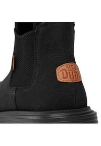 Hey dude - Hey Dude Sztyblety Branson Boot M Craft Leather 40187-001 Czarny. Kolor: czarny. Materiał: nubuk, skóra #6