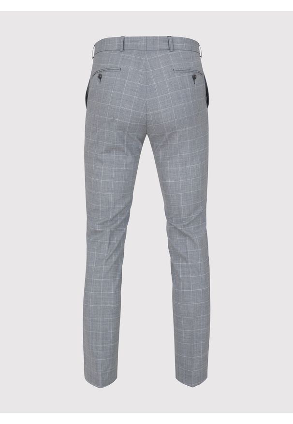 Pako Lorente - PAKO LORENTE – Szare spodnie garniturowe z wełną. Kolor: szary. Materiał: wełna