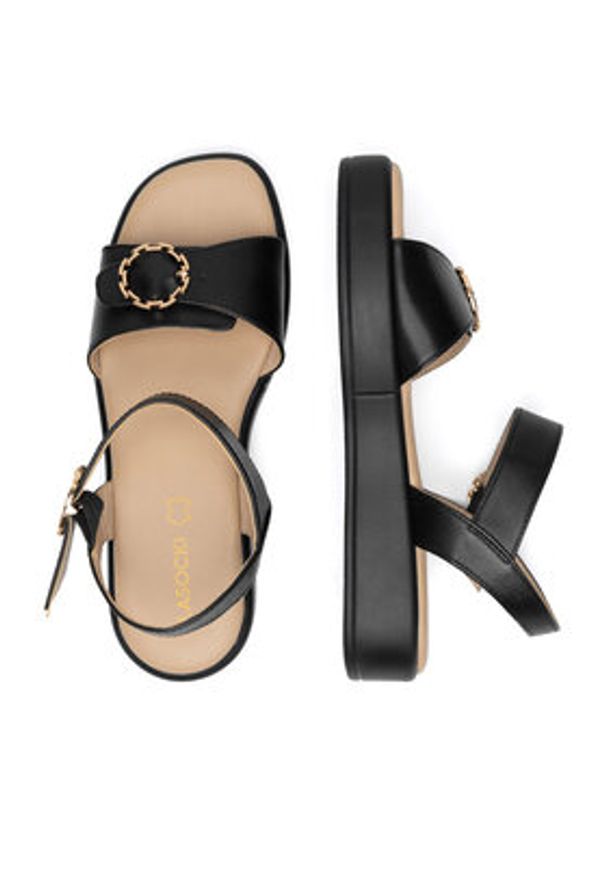 Lasocki Sandały ARC-3032-33 Czarny. Kolor: czarny. Materiał: skóra