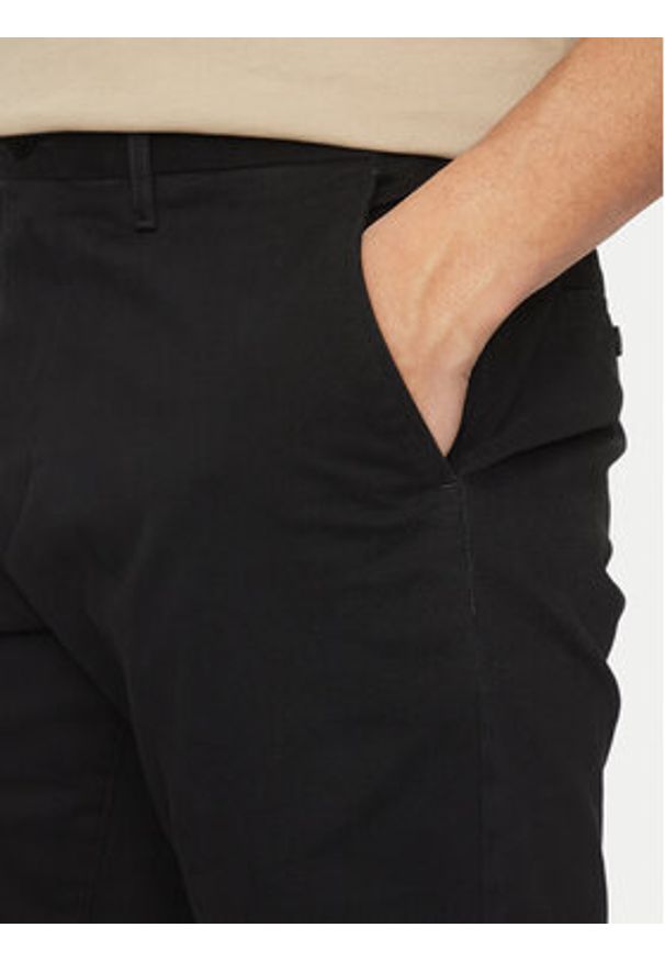 TOMMY HILFIGER - Tommy Hilfiger Szorty materiałowe Harlem MW0MW23568 Czarny Regular Fit. Kolor: czarny. Materiał: bawełna